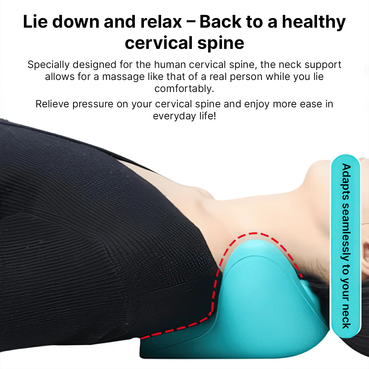 Ergonomic Neck Support – Relieves Tension and Promotes Posture – NackPro