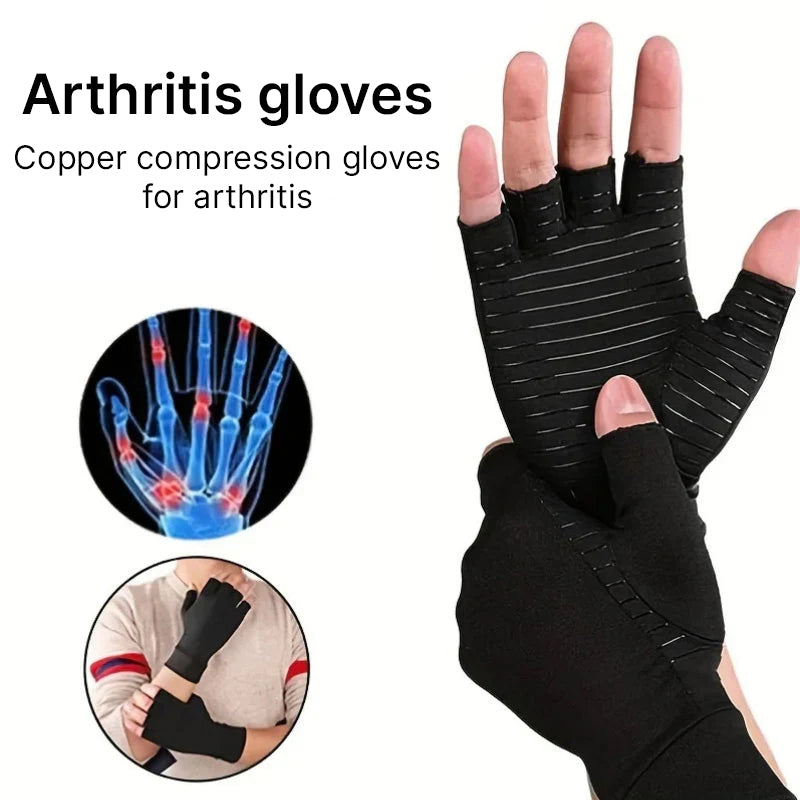 Fingerless Compression Gloves for Flexible & Pain-Free Hands – VitalGrip