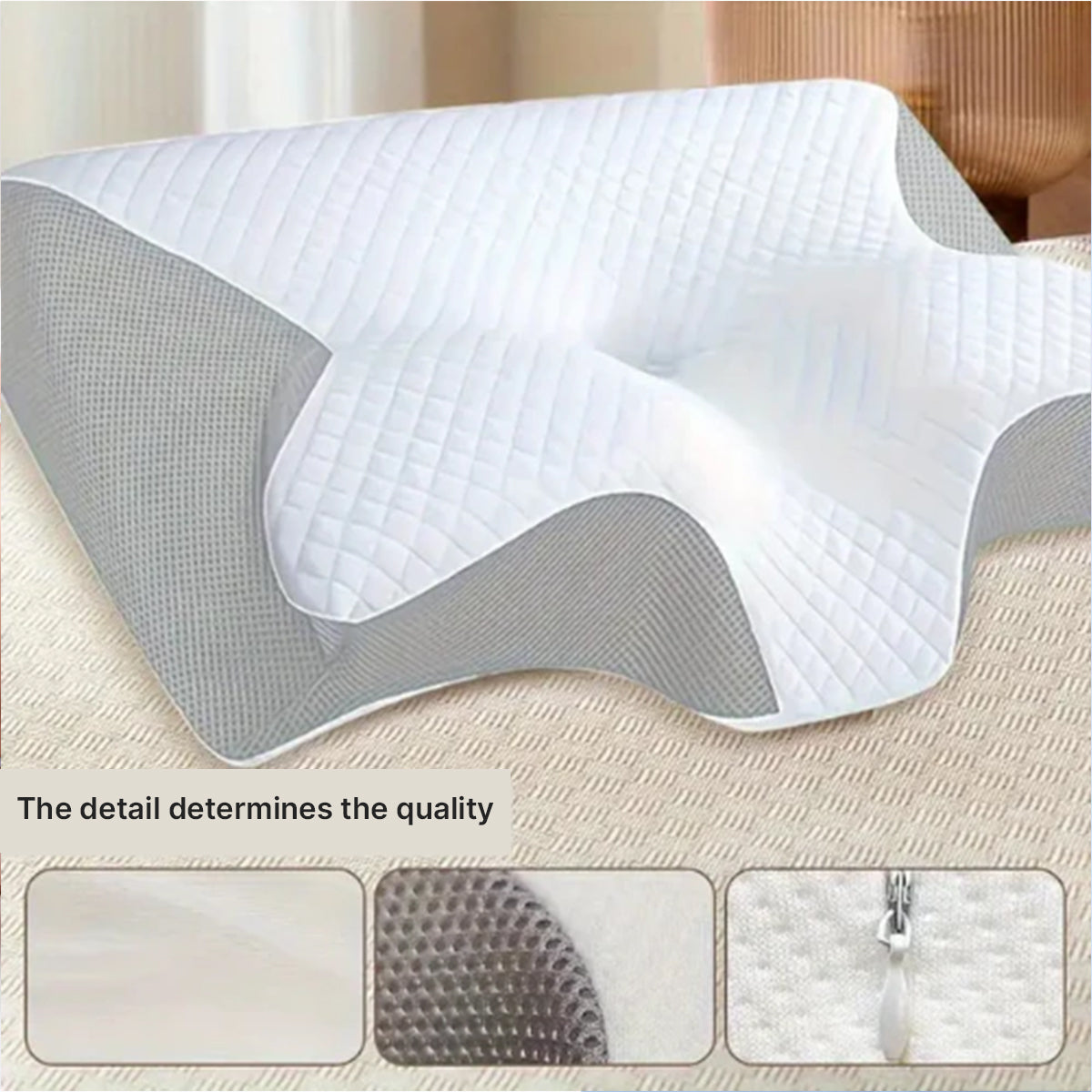 Ergonomic Sleep Comfort for Pain Relief – Orthopedic Dream Pillow