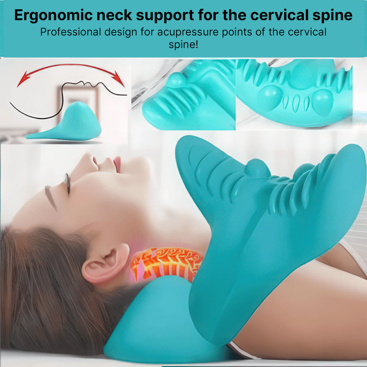 Ergonomic Neck Support – Relieves Tension and Promotes Posture – NackPro
