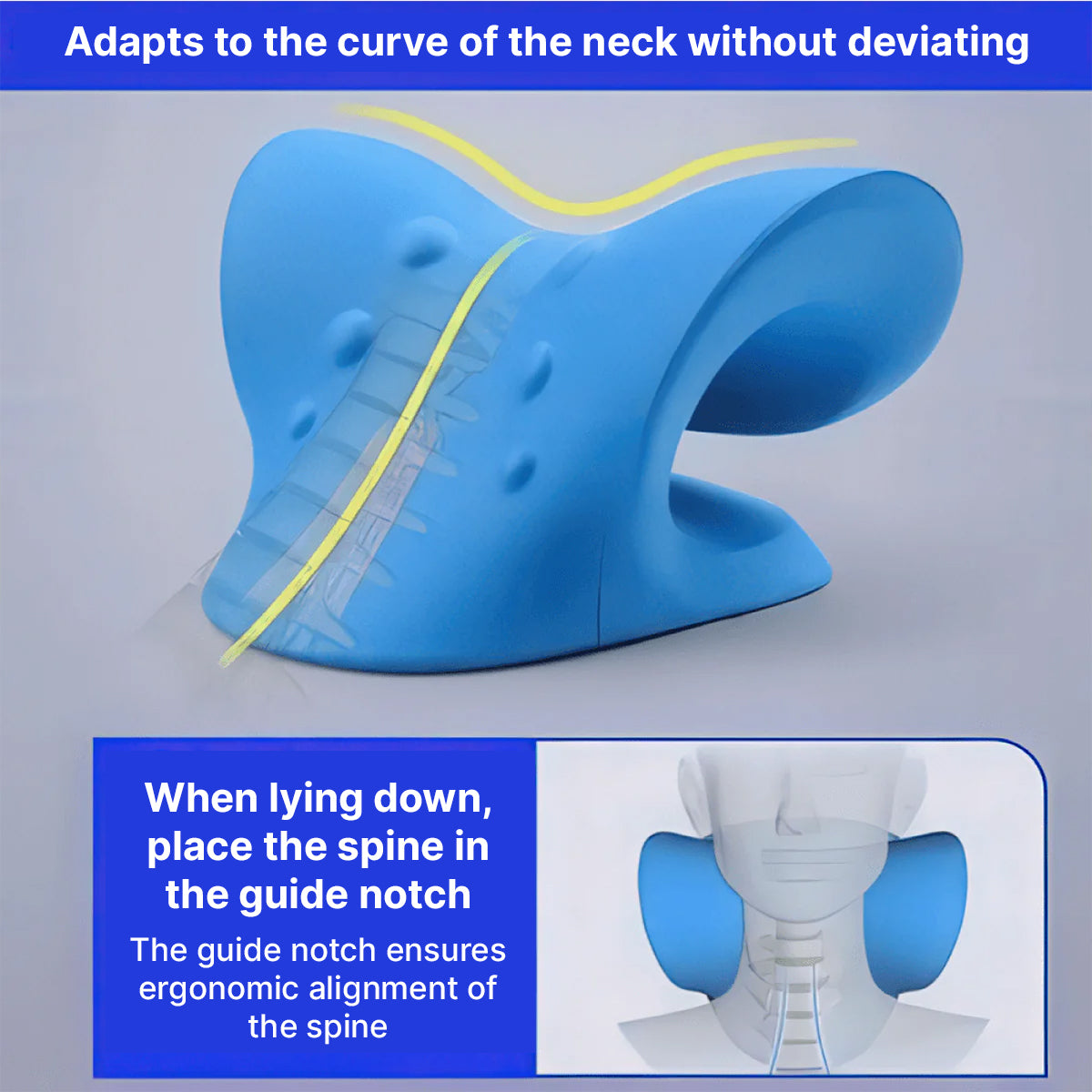 Ergonomic Neck Support – Relieves Tension and Promotes Posture – NackPro