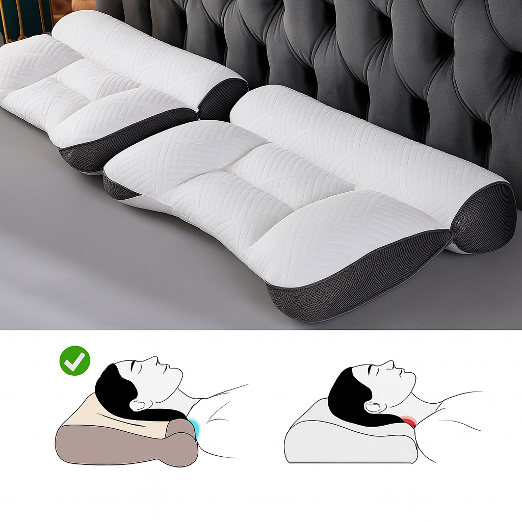 Orthopedic & Ergonomic Pillow for Pain Relief –  Pain Relief